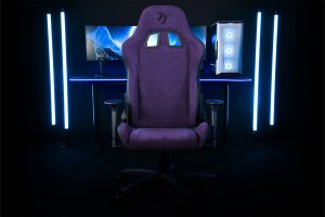 Fotel Arozzi Avanti Soft Fabric Fioletowo-czarny 7