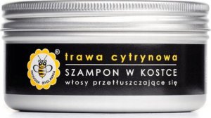Miodowa Mydlarnia MIODOWA MYDLARNIA_Szampon w kostce Trawa Cytrynowa 70g 3