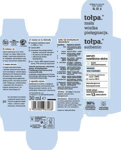 Alkotest TOŁPA_Authentic serum nawilżające Skwalan, Olej z Baobabu 30ml 3