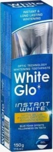 Alkotest WHITE GLO_Instant White Toothpaste pasta do zębów 100ml 1