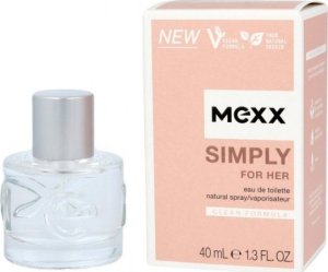 Mexx Tualetinis vanduo Mexx Simply EDT moterims 40 ml 1