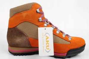 Buty trekkingowe męskie Aku U'S ULTRA LIGHT GTX, beige/ orange, 37.5 4