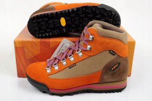 Buty trekkingowe męskie Aku U'S ULTRA LIGHT GTX, beige/ orange, 37.5 10