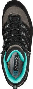 Buty trekkingowe damskie Aku W'S TREKKER LITE III WIDE GTX, black/ mint, 39.5 4