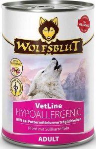 Wolfsblut Wolfsblut Dog VetLine Hypoallergenic puszka 395g 1