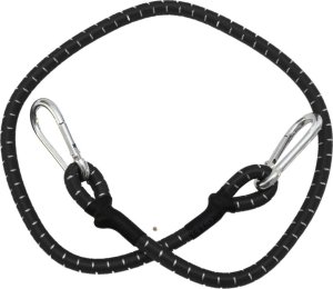 XQ Max TAŚMA GUMA DO MOCOWANIA BAGAŻU KARABIŃCZYK 80cm 1szt XQMAX CZARNY 4