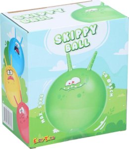 Eddy Toys PIŁKA DO SKAKANIA Z ROGAMI 45CM - ZIELONY 2