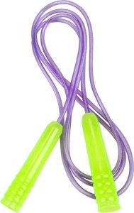 Skakanka sportowa Eddy Toys SKAKANKA SZYBKOŚCIOWA PVC 210CM - FIOLET 1