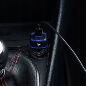 Ładowarka Dunlop ŁADOWARKA SMOCHODOWA MULTI USB A + USB C DUNLOP 4
