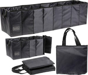 Victoria Sport ORGANIZER SCHOWEK TORBA SAMOCHODOWA 110X30X30cm BLACK + DECKER 1