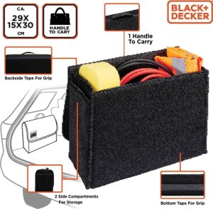 Victoria Sport ORGANIZER SCHOWEK TORBA SAMOCHODOWA 35X15,5X31,5cm BLACK + DECKER 2
