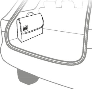 Victoria Sport ORGANIZER SCHOWEK TORBA SAMOCHODOWA 35X15,5X31,5cm BLACK + DECKER 4