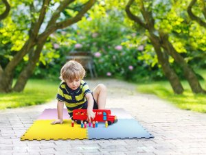 Eddy Toys MATA PUZZLE PIANKOWE EVA 60X60 KOLORY 4 ELEMENTY Z TORBĄ 5