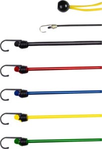 Dunlop TAŚMY GUMY DO MOCOWANIA BAGAŻU HAKI 18SZT DUNLOP 2