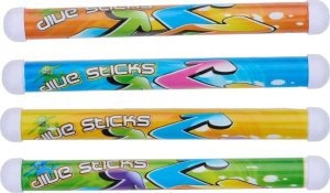 Eddy Toys PAŁKI DO NURKOWANIA 4SZT 21CM 2