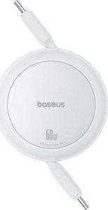 Kabel USB Baseus USB-C - USB-C 1 m Biały (P10364500211-01) 2