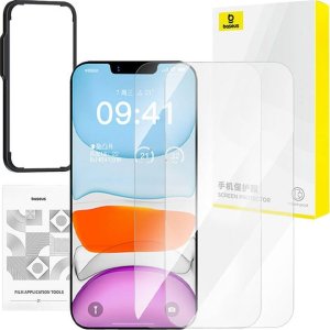 Baseus Prywatyzujące szkło hartowane Baseus Superior HD do iP 11Pro/X/XS +2xzestaw czyszczący i EasyStick 5