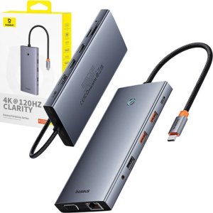 Stacja/replikator Baseus PortalJoy Series 13w1 USB-C (B00053002811-01) 9