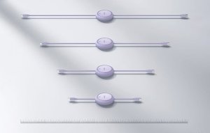 Kabel USB Baseus USB-C - Lightning 1 m Fioletowy (P10364501511-00) 13