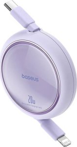 Kabel USB Baseus USB-C - Lightning 1 m Fioletowy (P10364501511-00) 2