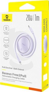 Kabel USB Baseus USB-C - Lightning 1 m Fioletowy (P10364501511-00) 6
