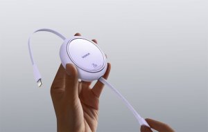 Kabel USB Baseus USB-C - Lightning 1 m Fioletowy (P10364501511-00) 10