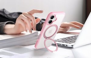 Torras Etui Torras Ostand R Fusion dla iPhone 16 (Różowe) 3