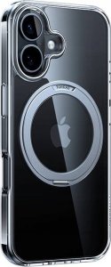 Torras Etui Ostand Pro dla iPhone 16 (Przeźroczyste) 2
