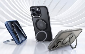 Torras Etui Ostand R Fusion Series do iPhone 16 Pro (niebieskie) 2