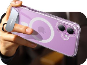 Torras Etui Torras Pstand Series dla iPhone 16 (Przeźroczyste) 5