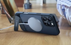 Torras Etui Torras Pstand Series dla iPhone 16 ProMax (Czarne) 6