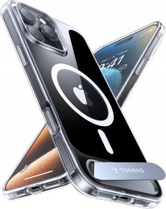 Torras Etui Torras Pstand Series dla iPhone 16 Pro (Przeźroczyste) 3