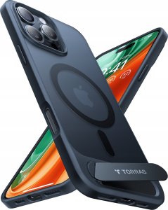 Torras Etui Torras Pstand Series dla iPhone 16 Pro (Czarne) 2