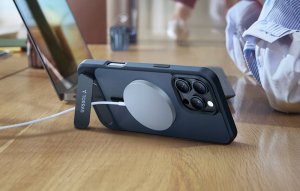 Torras Etui Torras Pstand Series dla iPhone 16 Pro (Niebieski) 4