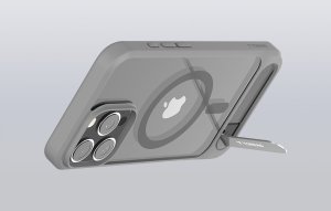 Torras Etui Torras Pstand Series dla iPhone 16 ProMax (Szare) 6