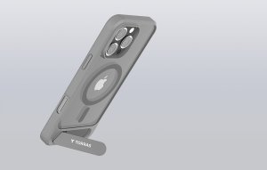 Torras Etui Torras Pstand Series dla iPhone 16 ProMax (Szare) 8