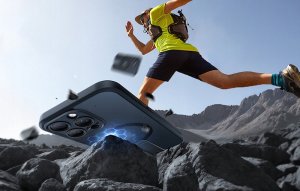 Torras Etui Torras Pstand Spin dla iPhone 16 ProMax (Czarny) 4