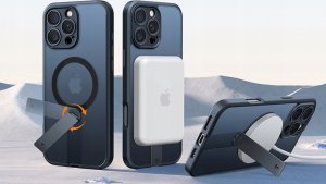 Torras Etui Torras Pstand Spin dla iPhone 16 ProMax (Czarny) 6