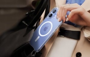 Torras Etui Diamond-Mag Series dla iPhone 16 (Przeźroczyste) 4