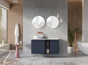 RE010601027030 / ELITA / LOOK / SZAFKA 60 2S NAVY BLUE MATT PDW / 168573 / 2