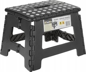 Geko STOŁEK-TABORET SKŁADANY ANTYPOŚLIZGOWY 150kg NISKI 2