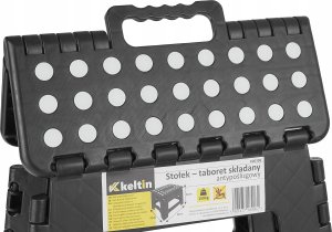 Geko STOŁEK-TABORET SKŁADANY ANTYPOŚLIZGOWY 150kg NISKI 7