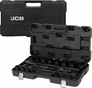 Klucz udarowy JCB JCB ZESTAW KLUCZY UDAROWYCH 21el. 3/4"  6KĄT. (17-50mm) 3