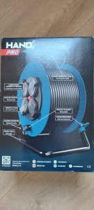 Plastrol HAND PRZEDŁUŻACZ BĘBEN 25m 3x1,5mm 16A / 3680W / IP44 2