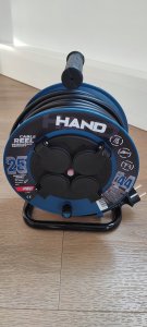 Plastrol HAND PRZEDŁUŻACZ BĘBEN 25m 3x1,5mm 16A / 3680W / IP44 3