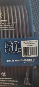 Plastrol HAND PRZEDŁUŻACZ BĘBEN 50m 3x1,5mm 16A / 3680W / IP44 5