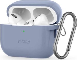 Tech-Protect TECH-PROTECT SILICONE HOOK APPLE AIRPODS PRO 1 / 2 BABY BLUE 1