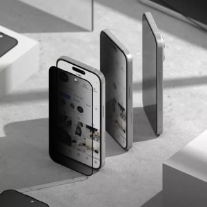 Ringke SZKŁO PRYWATYZUJĄCE RINGKE EASY SLIDE 2-PACK IPHONE 16 PRO PRIVACY 10