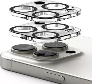 Ringke Osłona na aparat Camera Protector do iPhone 16 Pro Max / 16 Pro, 2 sztuki 14