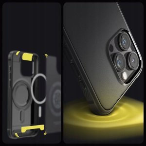 Spigen SPIGEN RUGGED ARMOR MAG MAGSAFE IPHONE 16 PRO MAX MATTE BLACK 3